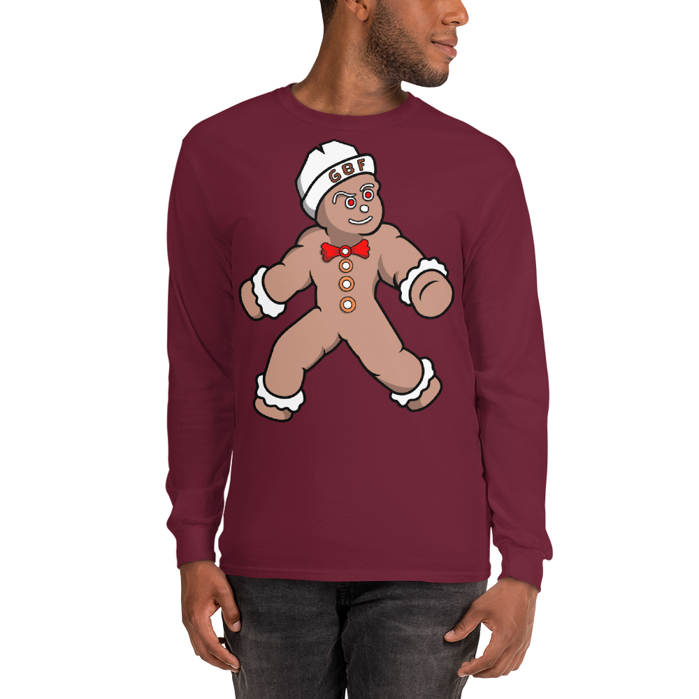Men’s GingerBreadFools Signature Logo Long Sleeve Shirt