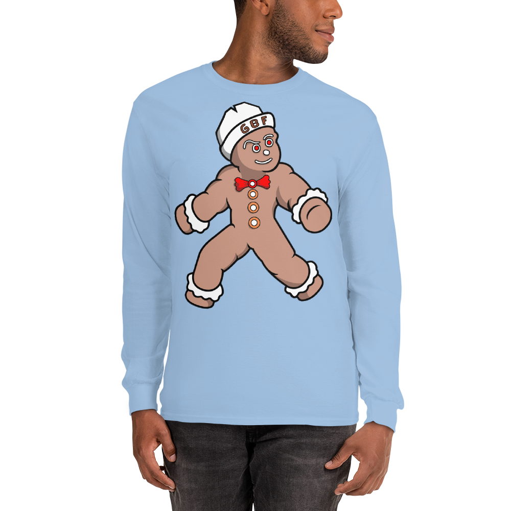 Men’s GingerBreadFools Signature Logo Long Sleeve Shirt