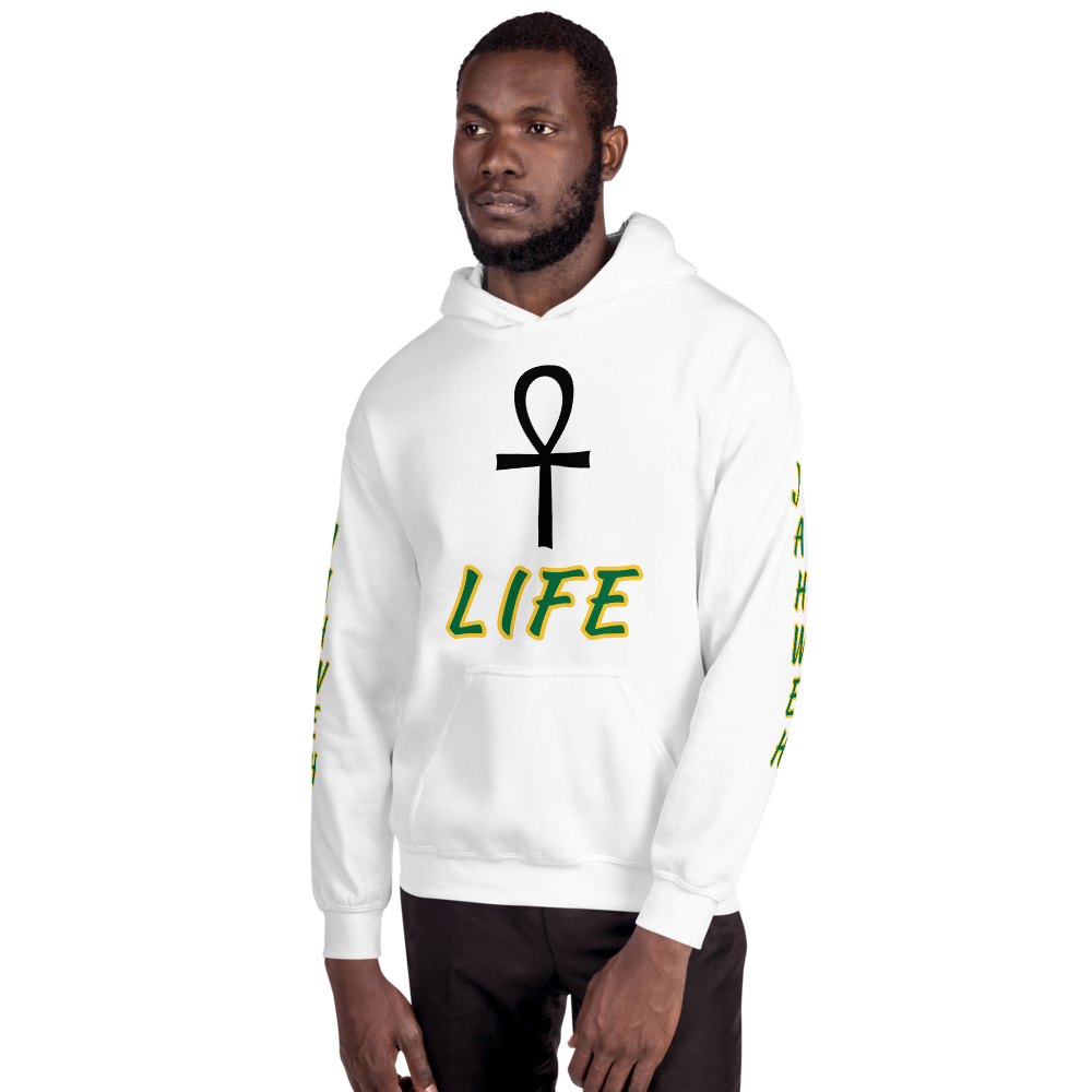 Jahweh Signature Series “Ankh Life”  Unisex Hoodie