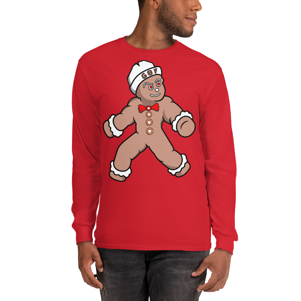 Men’s GingerBreadFools Signature Logo Long Sleeve Shirt