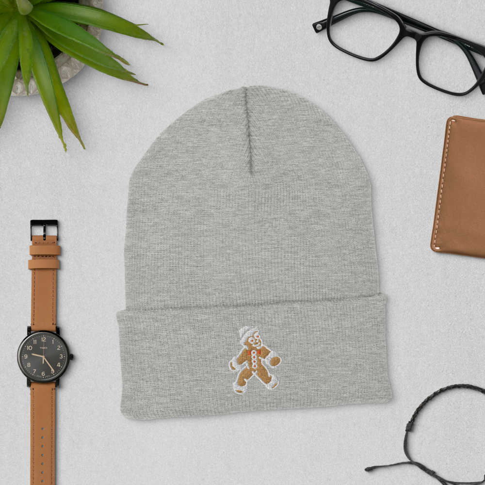 GingerBreadFools Signature Logo Cuffed Beanie
