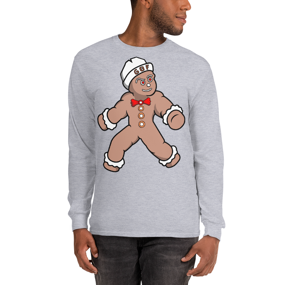 Men’s GingerBreadFools Signature Logo Long Sleeve Shirt