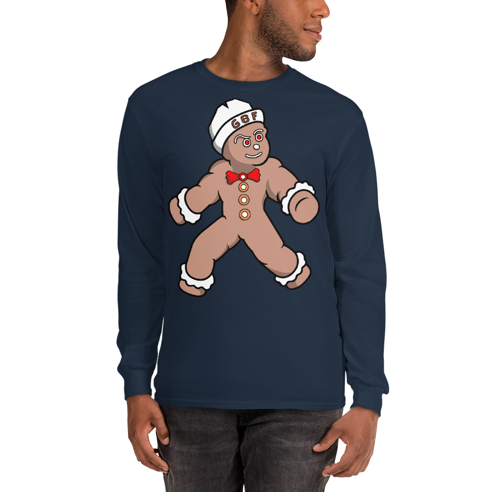 Men’s GingerBreadFools Signature Logo Long Sleeve Shirt