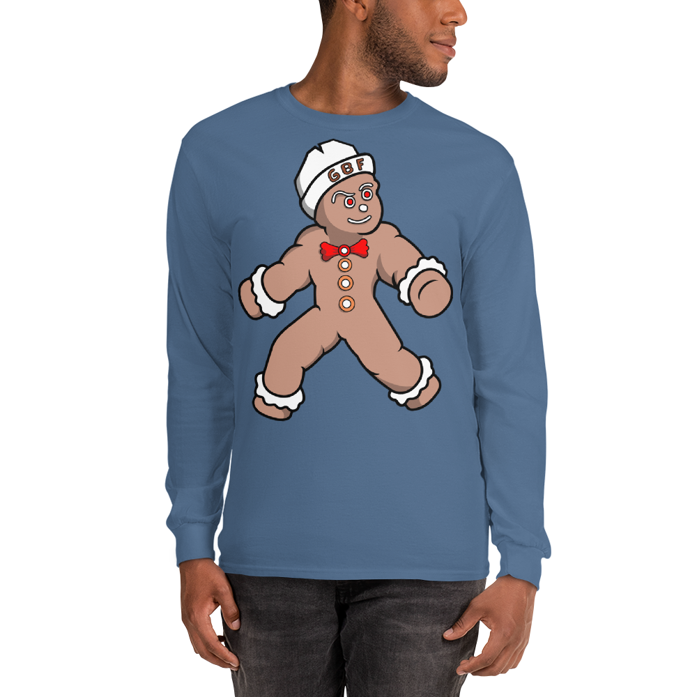 Men’s GingerBreadFools Signature Logo Long Sleeve Shirt