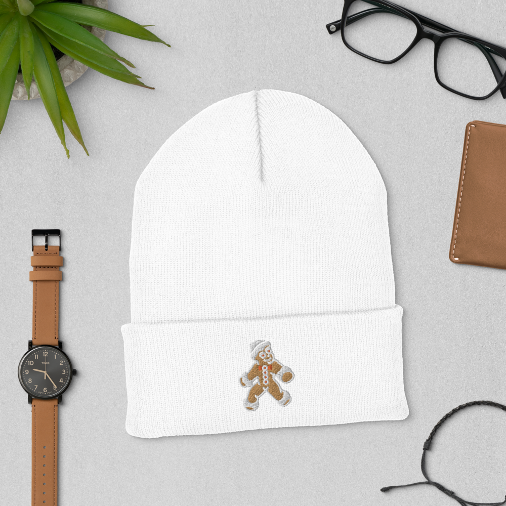 GingerBreadFools Signature Logo Cuffed Beanie