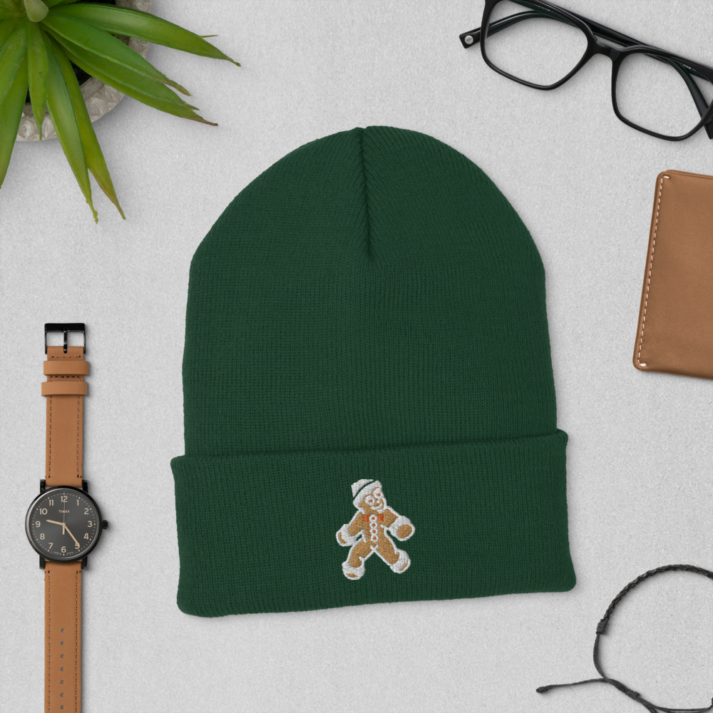GingerBreadFools Signature Logo Cuffed Beanie