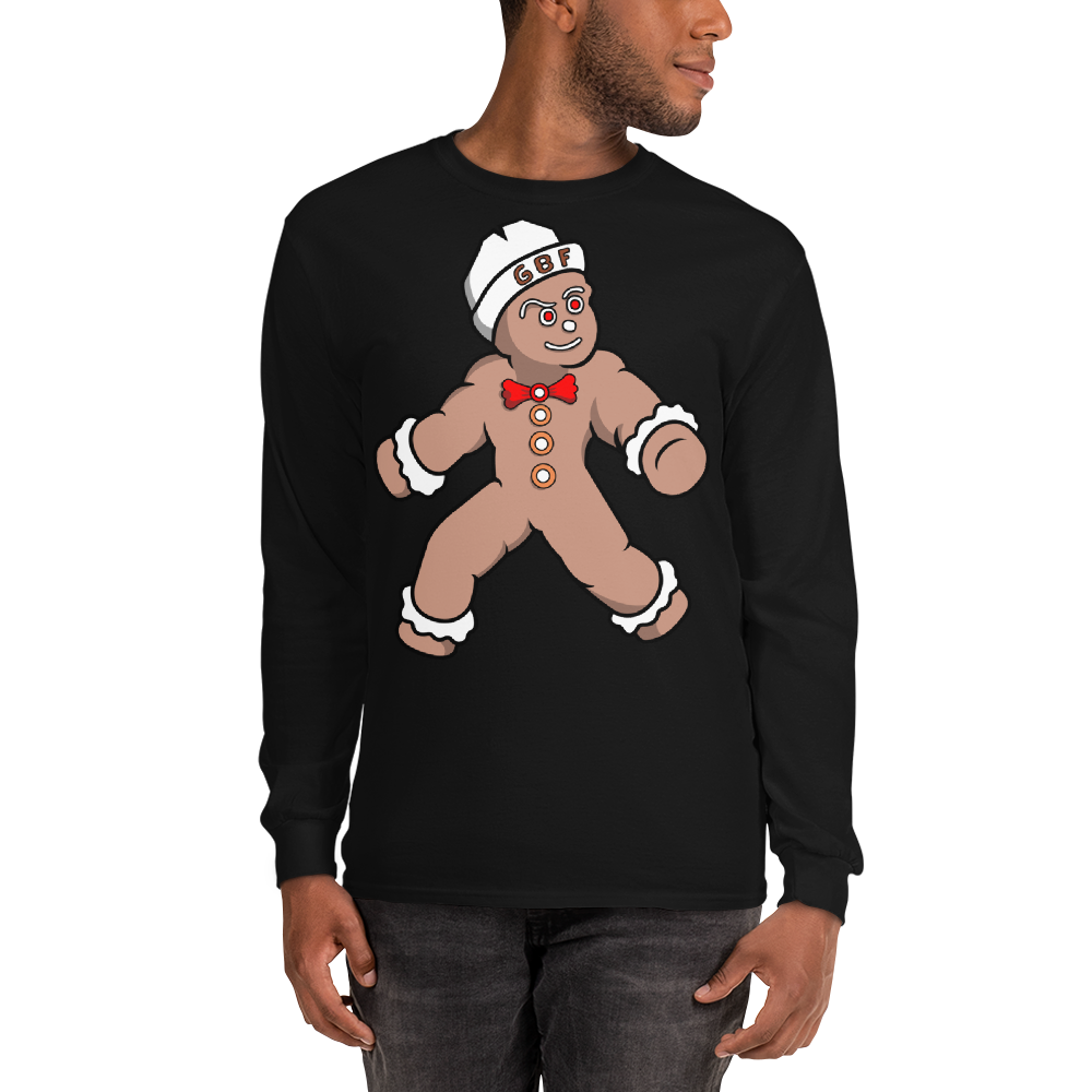 Men’s GingerBreadFools Signature Logo Long Sleeve Shirt
