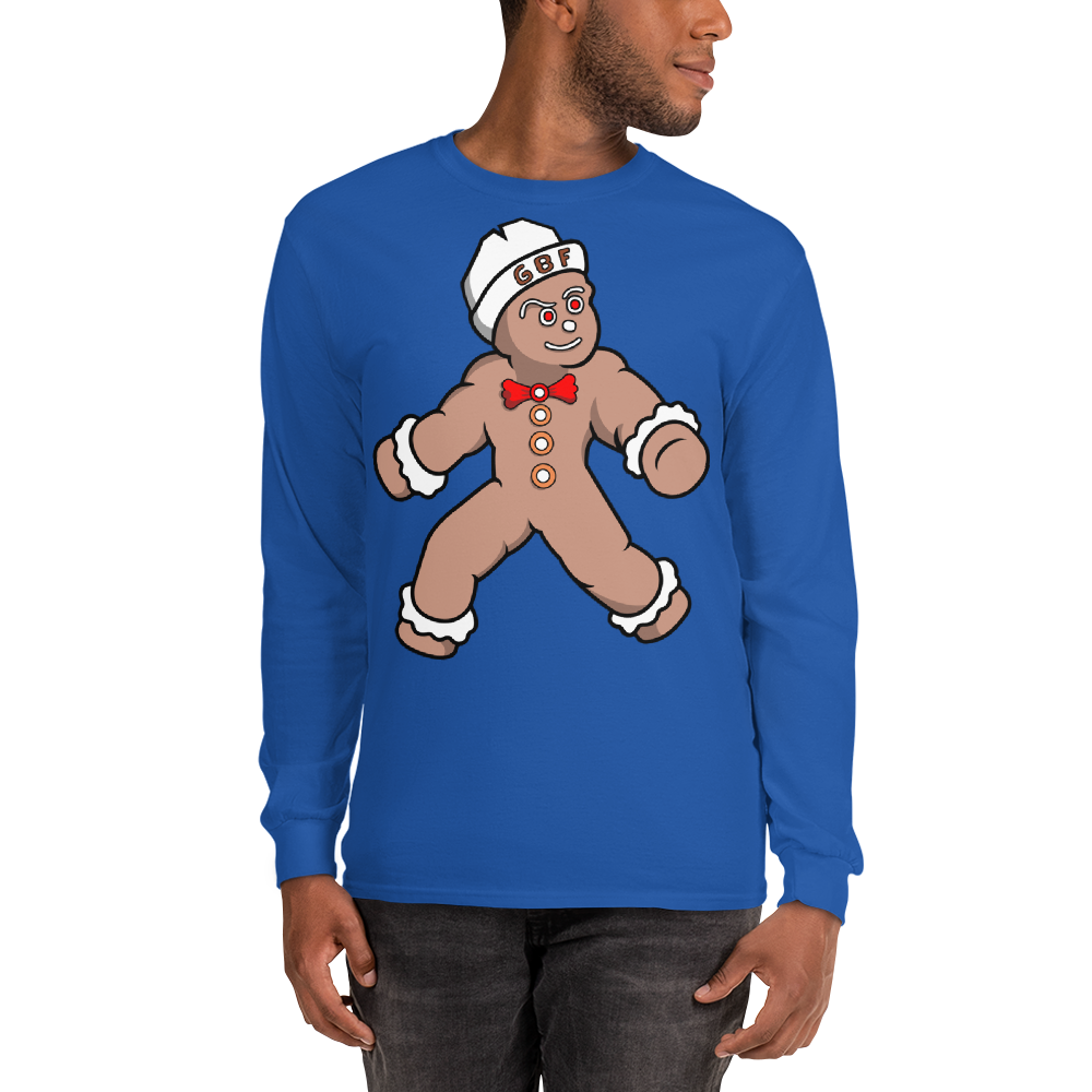 Men’s GingerBreadFools Signature Logo Long Sleeve Shirt