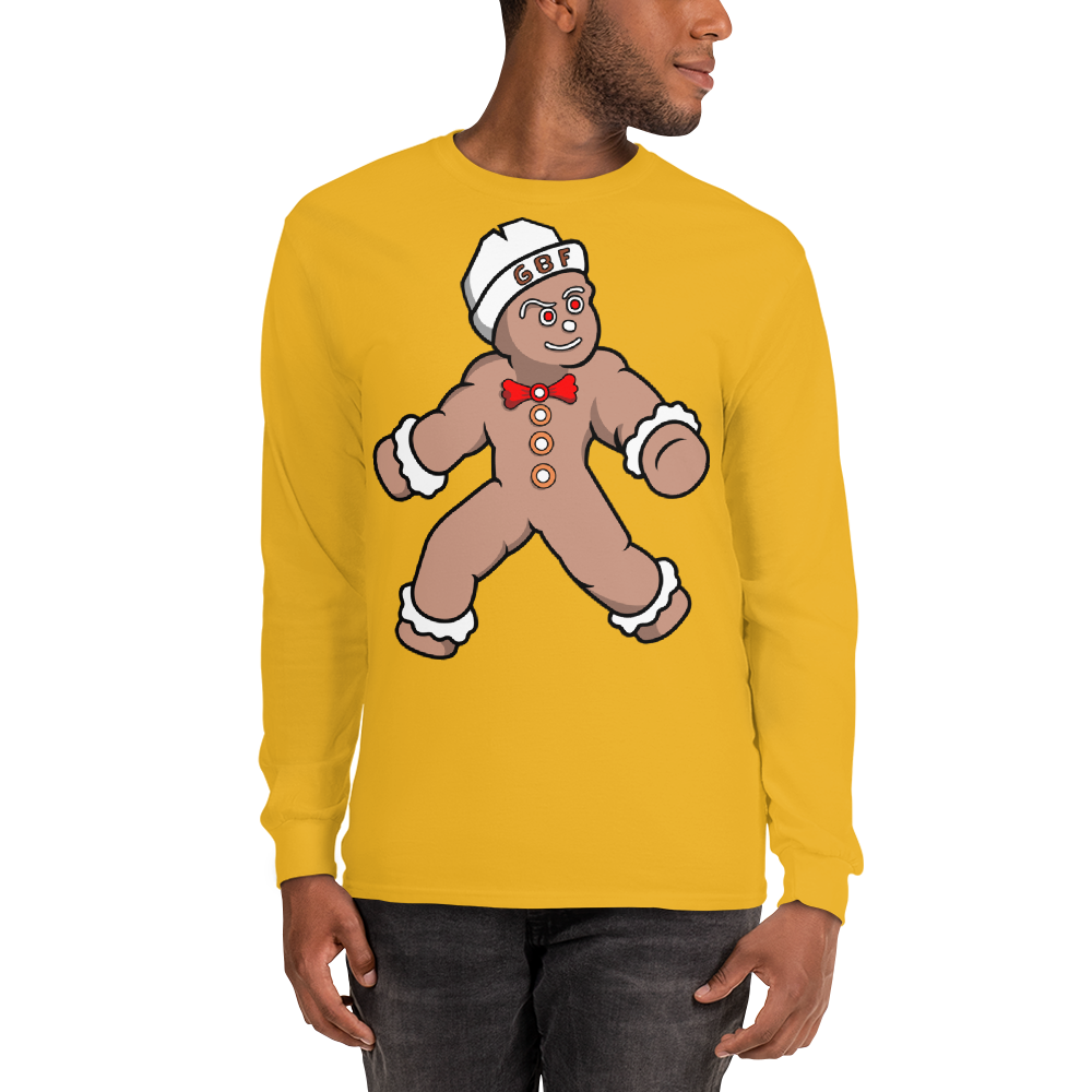 Men’s GingerBreadFools Signature Logo Long Sleeve Shirt