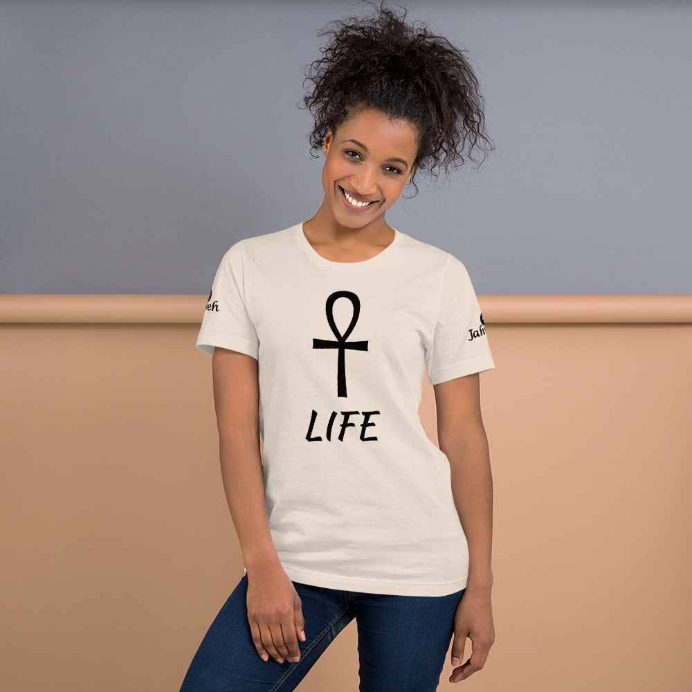 Jahweh “Ankh Life” Short-Sleeve Unisex T-Shirt
