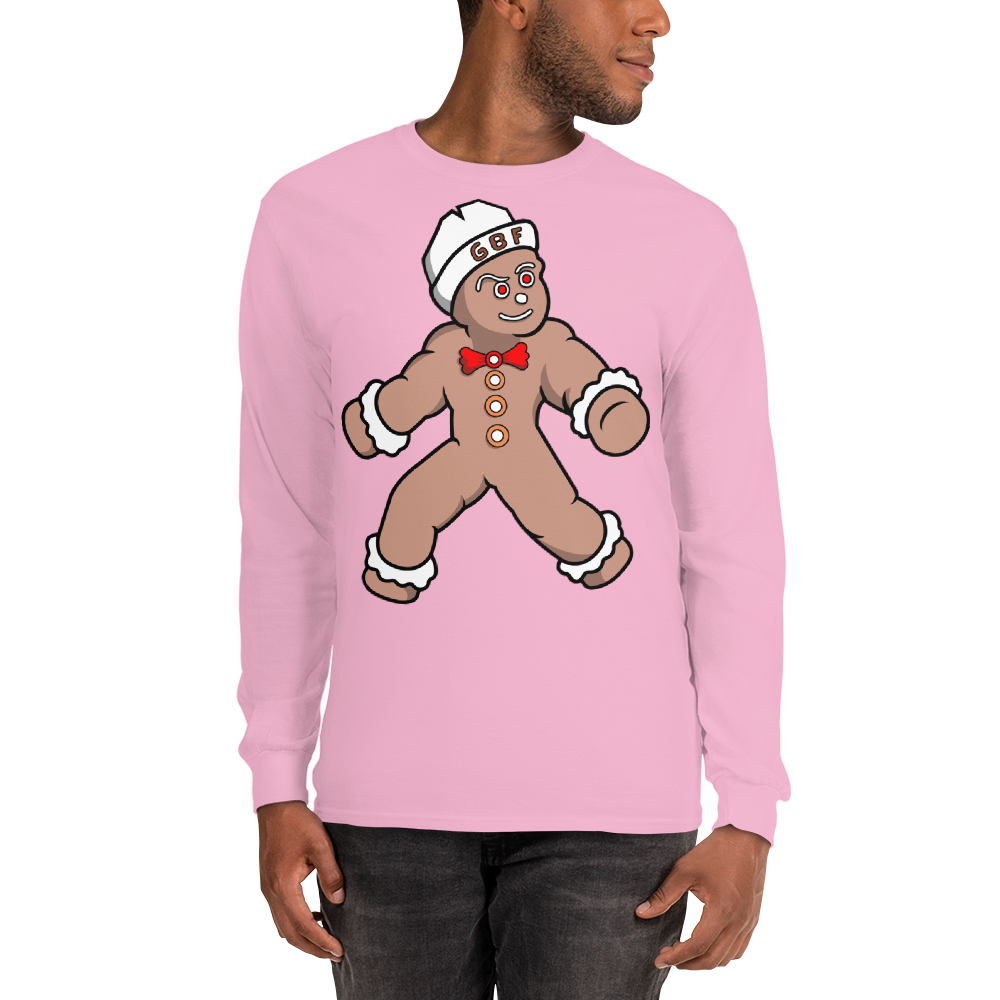 Men’s GingerBreadFools Signature Logo Long Sleeve Shirt