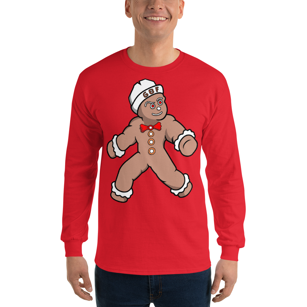 Men’s GingerBreadFools Signature Logo Long Sleeve Shirt