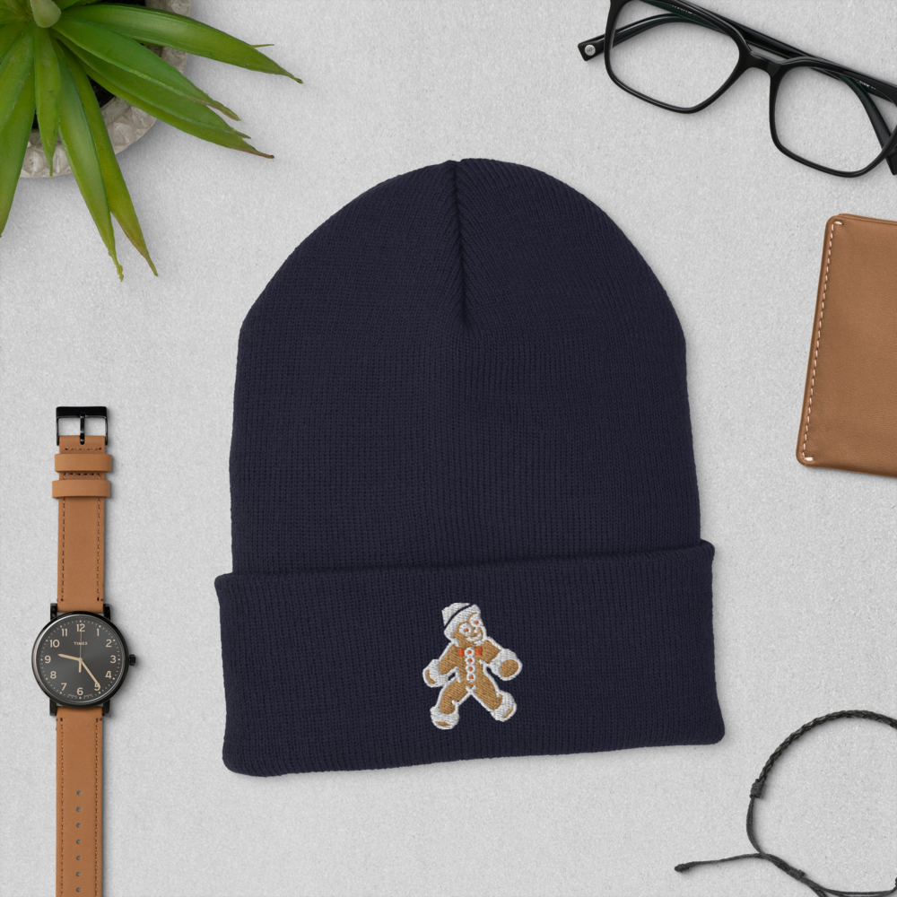 GingerBreadFools Signature Logo Cuffed Beanie
