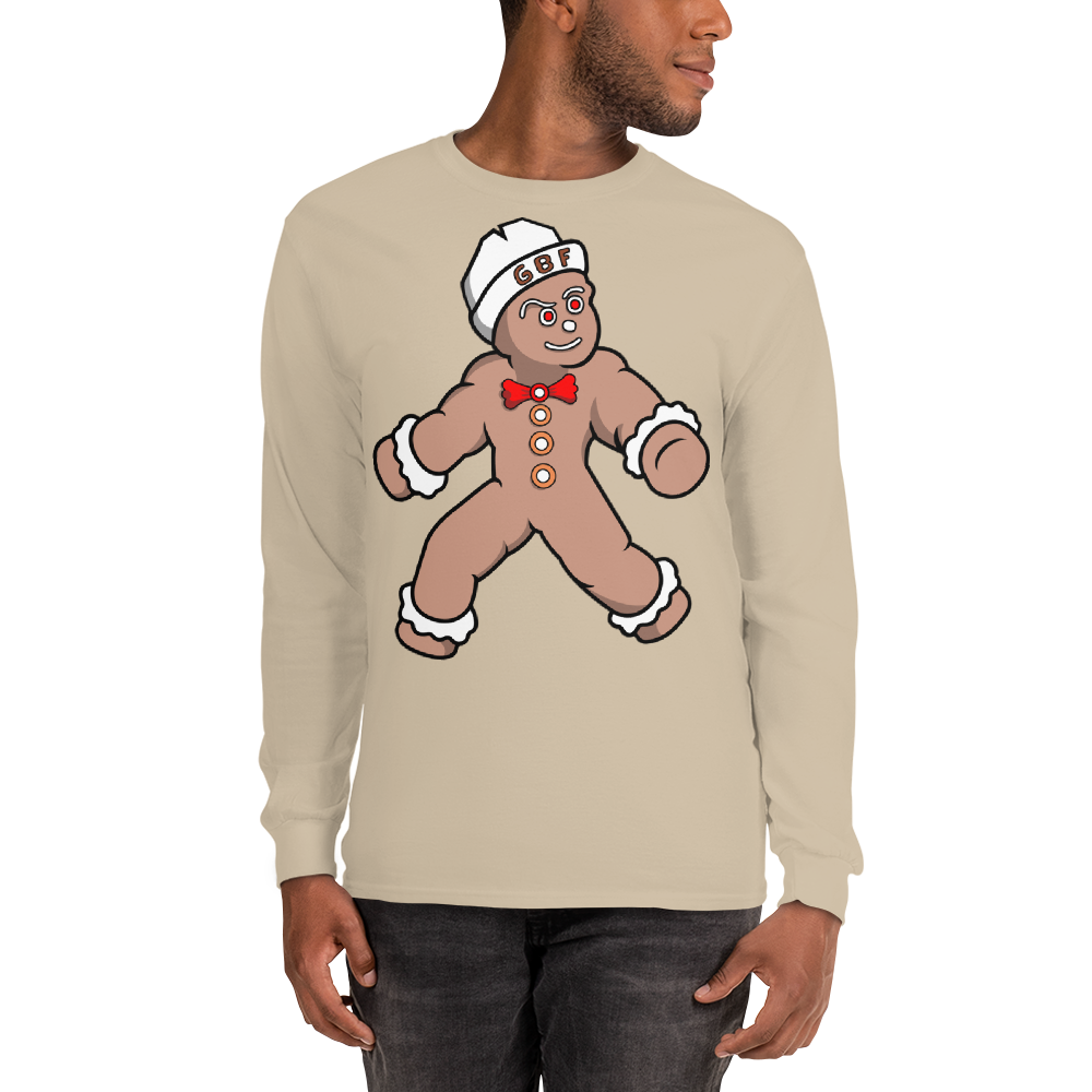 Men’s GingerBreadFools Signature Logo Long Sleeve Shirt